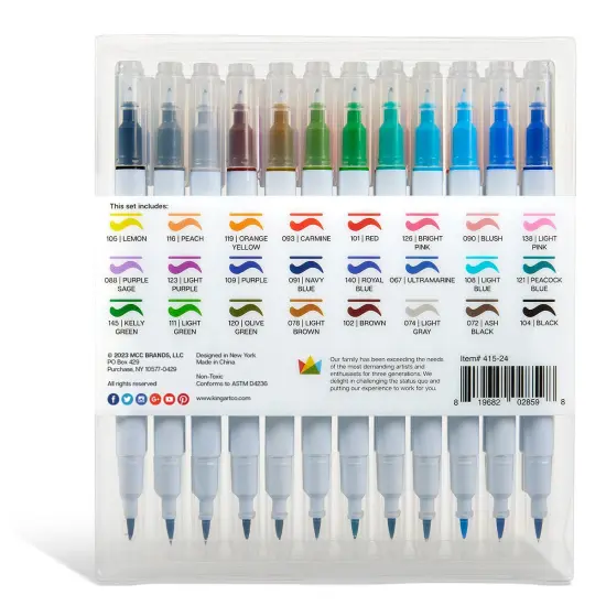 Twin-Tip&trade; Sketch Pens 24 Colors {3}