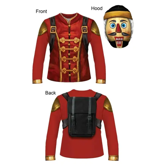 Nut Job Child Sublimated Costume Shirt & Hood {3}