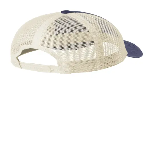Port Authority&reg; Beach Wash Mesh Back Cap Blue Moon/ Stone {8}