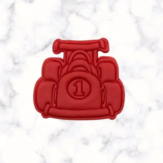 Race Car (B) Cookie Cutter and Stamp {2}