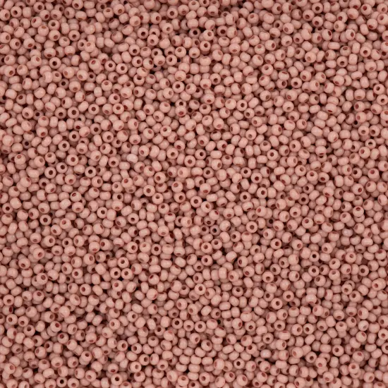 John Bead 11/0 Opaque Dyed Solgel Czech Glass Seed Beads, 250g Pink Dyed {1}
