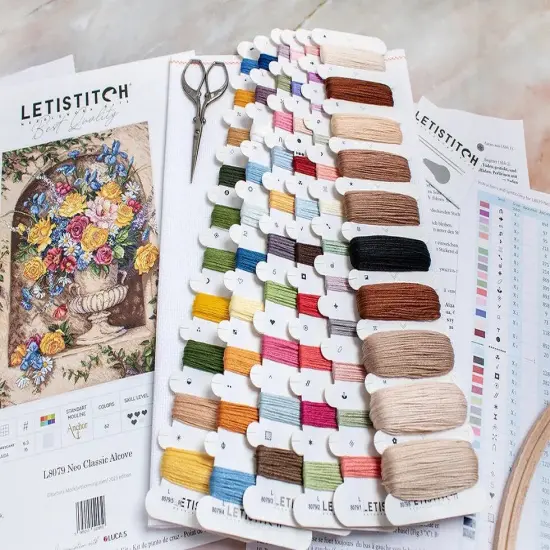 Neo Classic Alcove L8079 Counted Cross Stitch Kit {2}