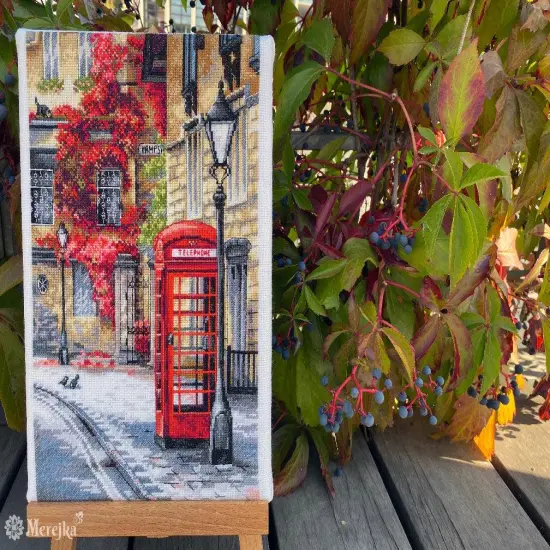 Quiet Lane K-183 Counted Cross-Stitch Kit {2}