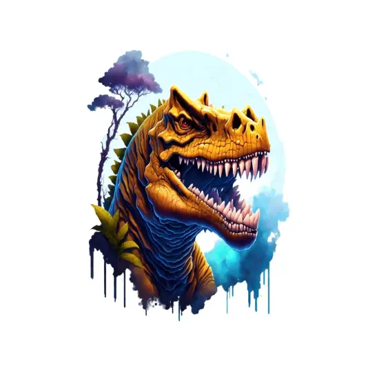 Angry T-Rex Dinosaur Edible Icing Sheets- Assorted Image Cake Toppers-Frosting Sheets- Cookies- Cupcake Toppers {3}