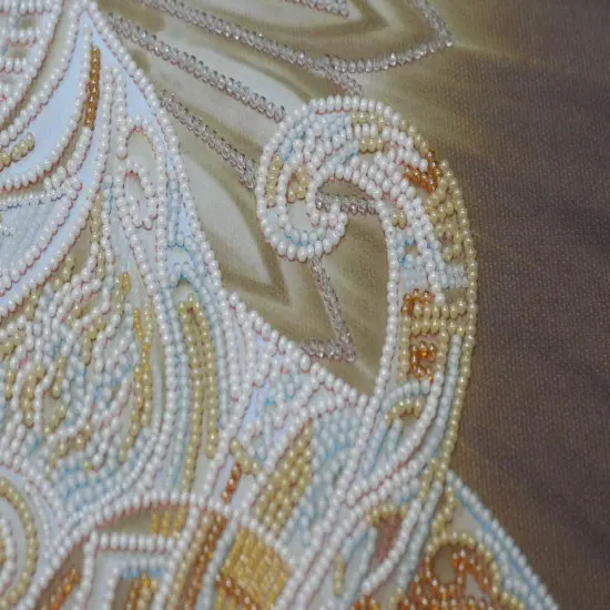 Bead Embroidery Kit - Bast. Egyptian Cat {4}