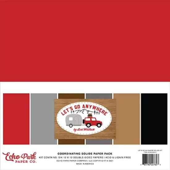 Echo Park Let's Go Anywhere Solids Kit {1}