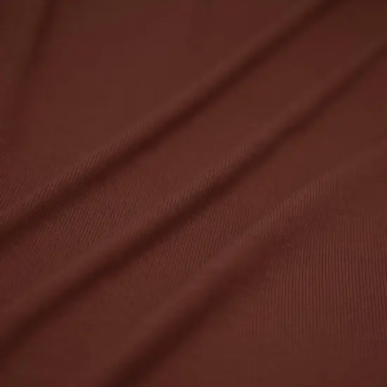 Embody Tencel Lyocell Spandex Rib Jersey Fabric Warm Pinecone {1}