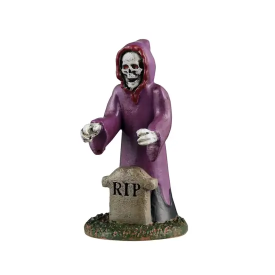 Inflatable Reaper Yard Decoration - Lemax Spooky Town {1}