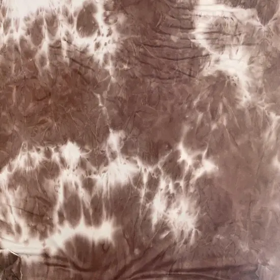 1 Yard Soft DTY Double Sided Brushed Knit Tie Dye Fabric for Stylish Stretch Apparel 58 60 Inch Width Mauve {4}