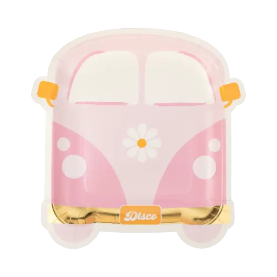 DISCO DAISY VAN PLATES {1}