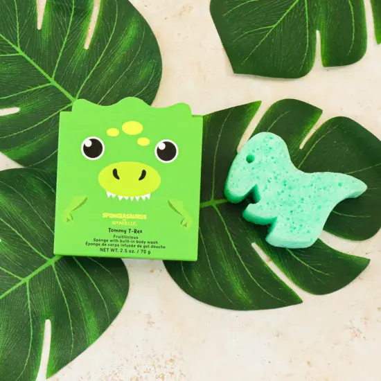 TOMMY T-REX SHOWER BUFFER SPONGE {2}
