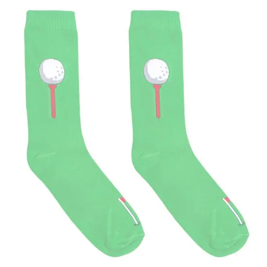 GOLF BALL ADULT CREW SOCKS {1}