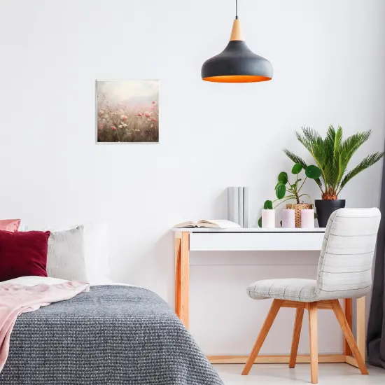 Stupell Industries Blooming Pink Meadow Flowers Wall Plaque Design by Arlington Prints {2}