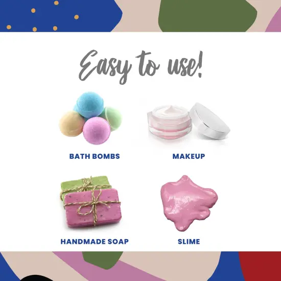 Pifito Oxide Pigment Colorants Sampler │ 8 Beautiful Colors for Soap Making Supplies, Bath Bombs (.25 oz ea) │ Red, Blue, Yellow, Pink, Green, Brown, Black, Violet {5}