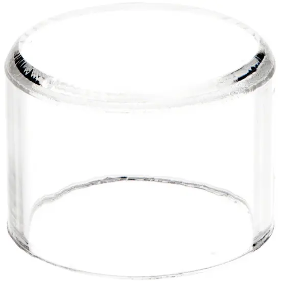 Plymor Clear Acrylic Round Cylinder Display Riser, 1.5" H x 2" D {2}
