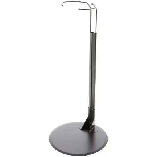 Plymor DSP-15B Black Adjustable Doll Stand, fits 25, 26, 27, 28, 29, 30, 31, 32, 33, and 34 inch Dolls, Waist is 3.75" - 5" wide, 11" - 13" around {1}