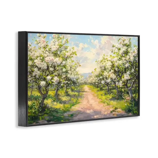 Stupell Industries Path Through Flowering Trees Framed Giclee Design by LSR Creative Studio {3}