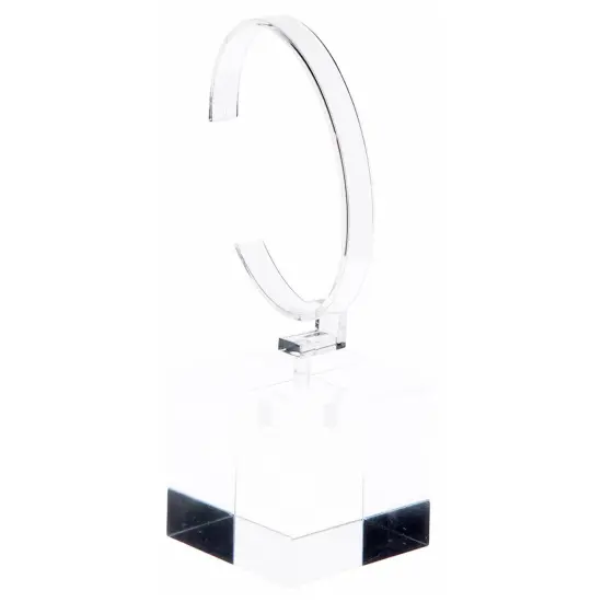 Plymor Clear Acrylic Watch Display Stand, 2" W x 2" D x 5.5" H {2}