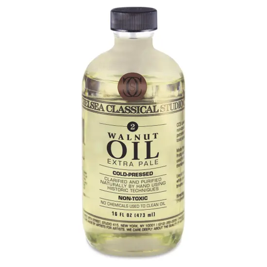Chelsea Classical Studio Oil Painting - Walnut Oil, 16 oz {1}