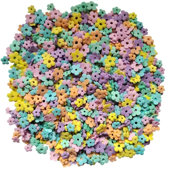 Edible Spring Flowers Sprinkles Ice Cream Sprinkle Sugar Candy Baking Cake Cupcake Toppers Cookie Donut Dessert Decoration 2.47 Ounces {2}