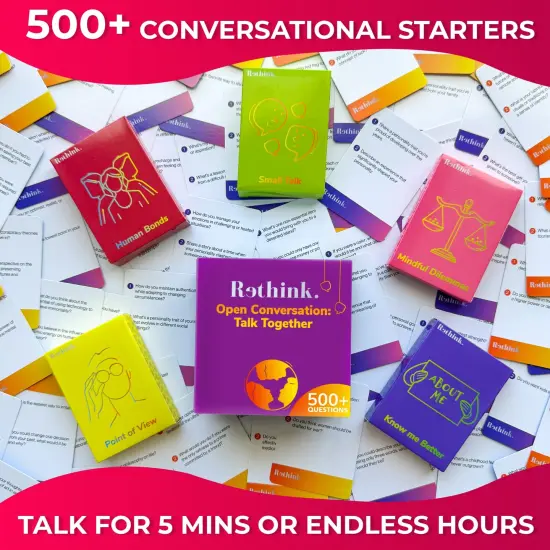Rethink!: Conversation Starters Universal | 250 Cards {2}