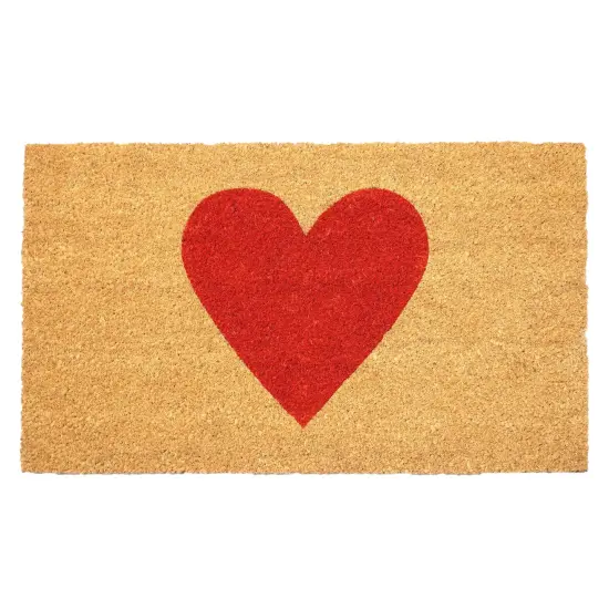 Heart Doormat Red {3}