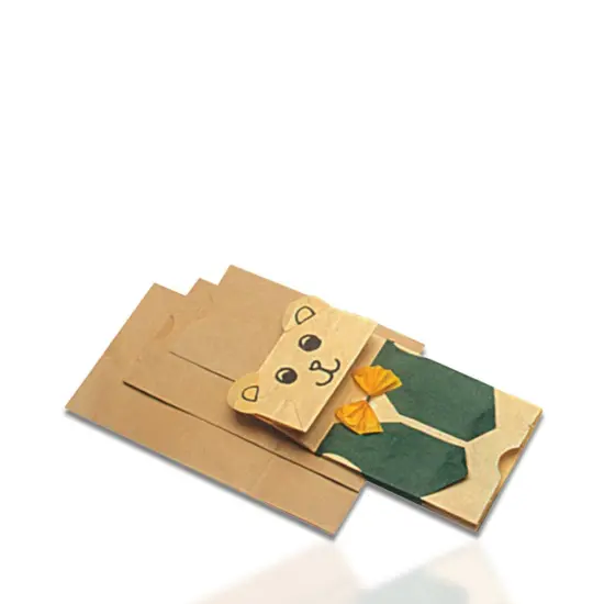 School Smart Flat Bottom Paper Bag, 13 x 6-1/2 x 4 Inches, Brown, Pack of 100 {7}