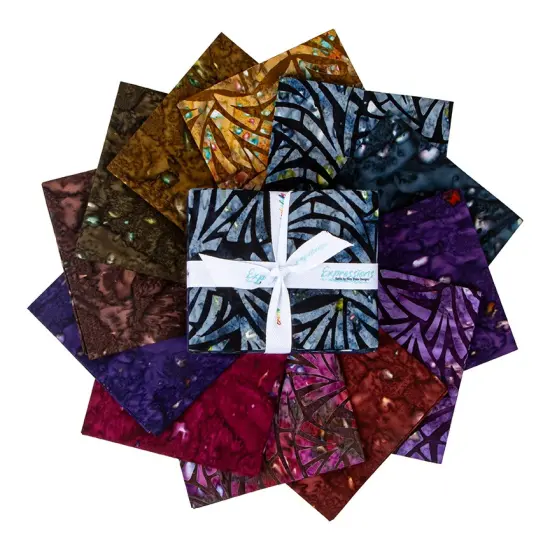 Express Yourself! Batiks Fat Quarter Bundle in Color Beads by Riley Blake Designs for Riley Blake (FQ-23252-12) {2}