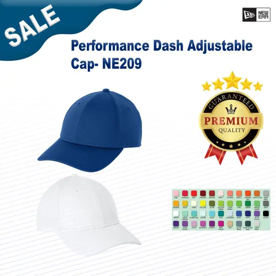 New Era&reg; Performance Dash Adjustable Cap White {3}