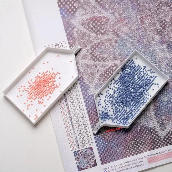 3pcs Large Diamond Painting Trays, Diamond Painting Accessories and Tools Kits for Adults {5}