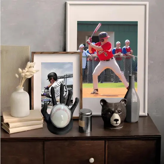 Baseball Holder for Ball, Baseball Stand for Display, Baseball Case Display for Balls, Baseball Display Case for Balls, Baseball Accessories, Baseball Party Decorations {5}