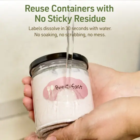 Avery Dissolvable Labels, 1-1/8" x 2-1/4" Oval Scalloped {9}