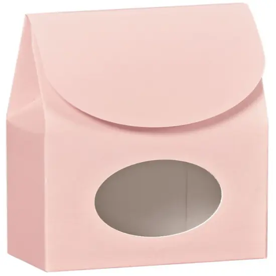 Pack/6: Blush Gourmet Candy Box - 3-1/2 x 1-3/4 x 6-1/2" {1}