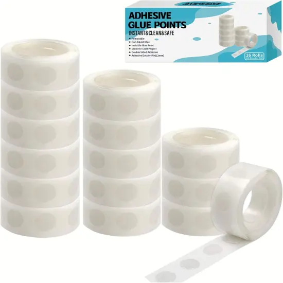 Balloon Glue Removable Adhesive Dots Double Sided for Balloons Craft Decoration {1}