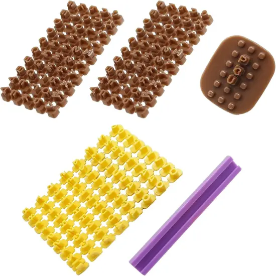 Alphabet & Number Cookie Cutter Set 172 Pieces {2}