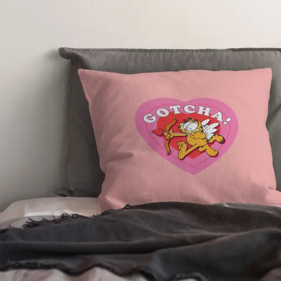 Nickelodeon Garfield Valentine's Day Throw Pillow 18&times;18 Inches Stuck on you {9}