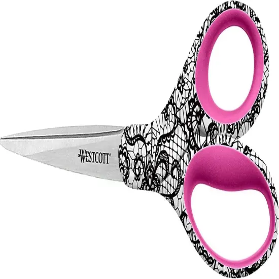 Trendsetter Straight Lace Pattern Scissor, 8" (16660) {3}