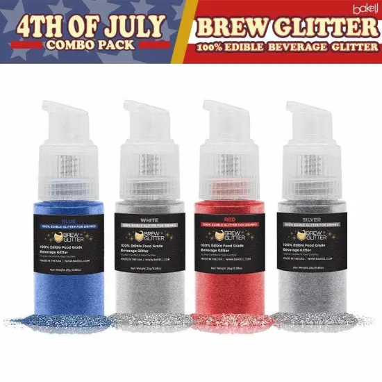 4th of July Brew Glitter Spray Pump Combo Pack Collection A (4 PC SET) {1}