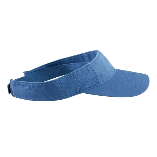 Authentic Pigment&reg; Direct Dyed Twill Visor BLUEGRASS {7}