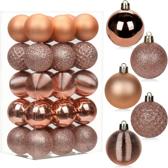 30PCS 2" Christmas Ball Ornaments {1}