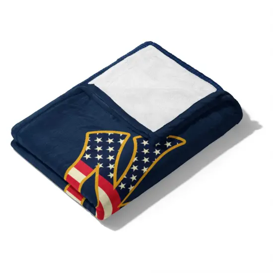 MLB Celebrate Series Silk Touch Sherpa Throw Blanket 50×60 Inches Los angeles dodgers {8}