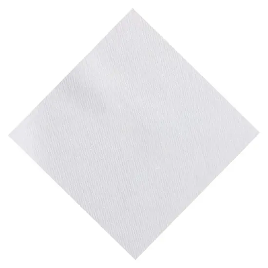 Micro Poly Stretch White PFP Fabric {3}