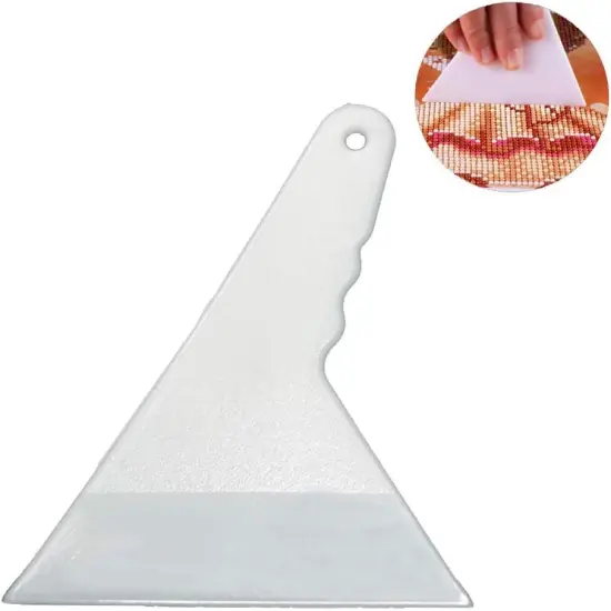 6Pcs 5D Diamond Painting Fix Adjustment Tools Aligning Repair Accessories Tools Scraper Modifier to Adjust Diamonds for Diamond DIY Cross Embroidery Stitch Kits for Adults, White {2}