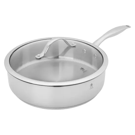 Henckels Aragon 5-qt Stainless Steel Saute Pan with Lid & Fryer Basket {5}