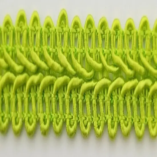 1/2" Chinese French Braid Gimp Trimming - 12 Continuous Yards - Many Colors! Lime {1}