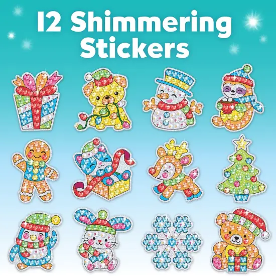 Big Gem Diamond Painting Kit: Holiday Stickers and Suncatchers - Diamond Painting Kits and Christmas Gifts, Christmas Crafts for Girls and Boys, Kids Gifts for Ages 6-8+ {4}