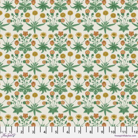 Daisy in Ivory (pwwm088.ivory) | Buttermere | The Original Morris & Co | Free Spirit {1}
