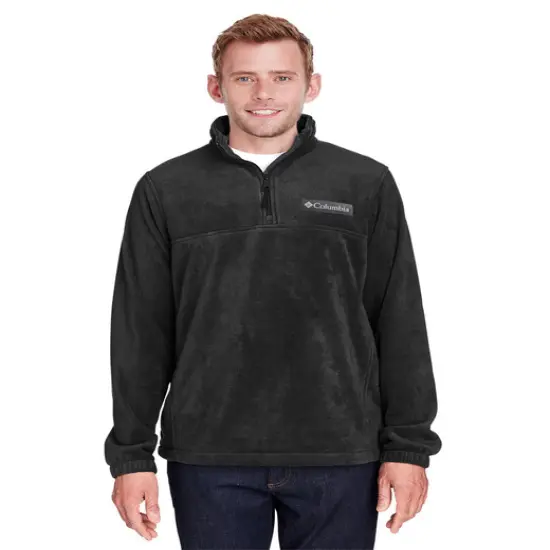 Columbia®Mens ST-Shirts MountainHalf-Zip Fleece Jacket Black {3}
