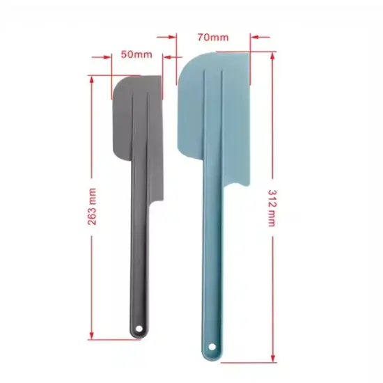 2Pcs 10/12inch Silicone Spatulas, {3}