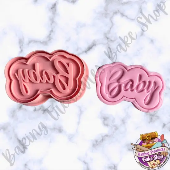 Baby Shower Cookie Cutters & Embossers {4}